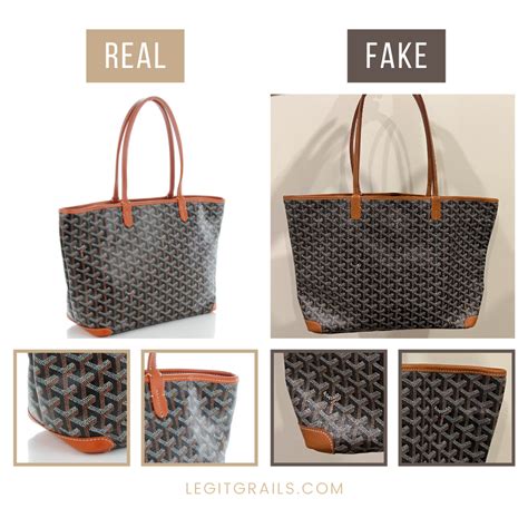 goyard real real|how to spot a real goyard.